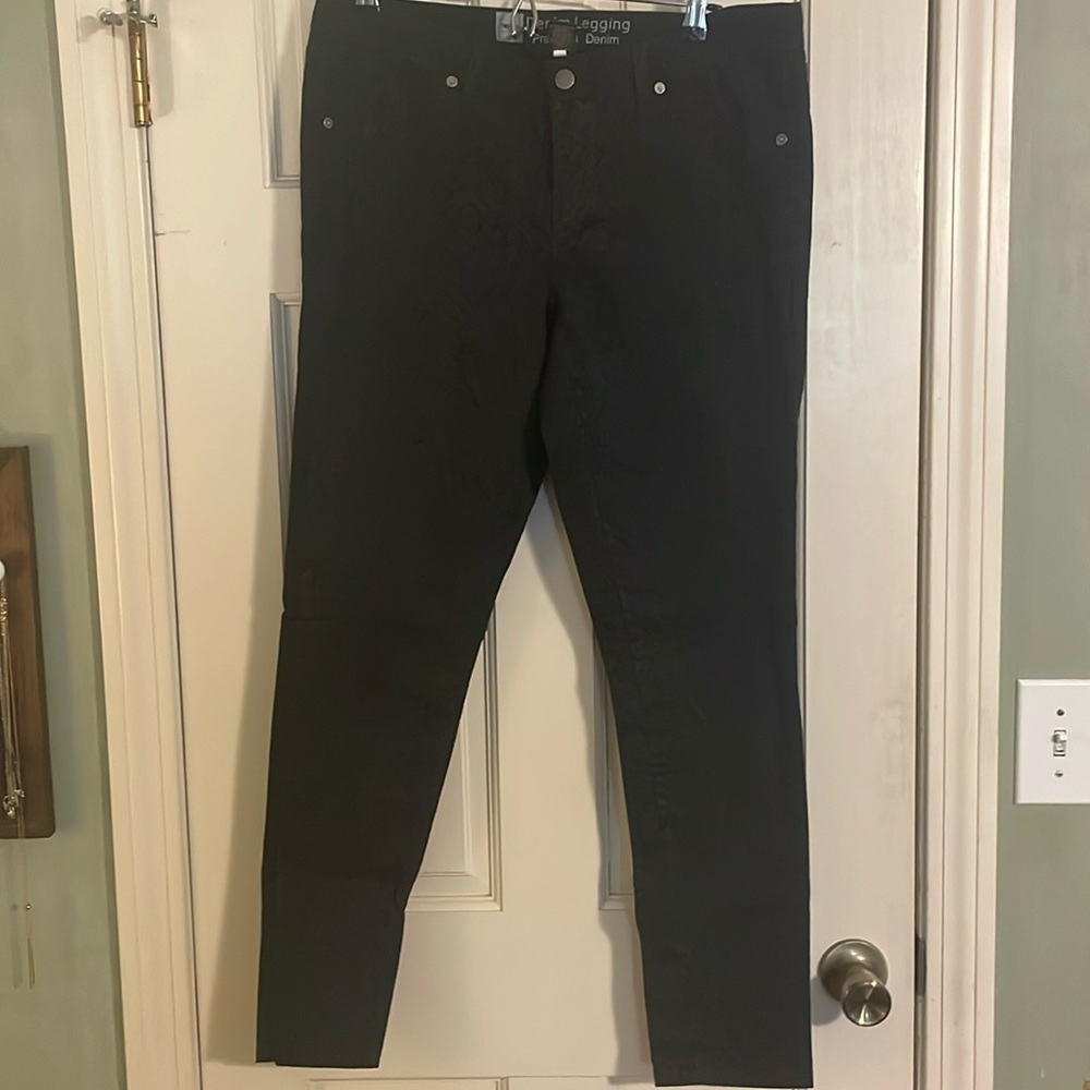 Denim legging